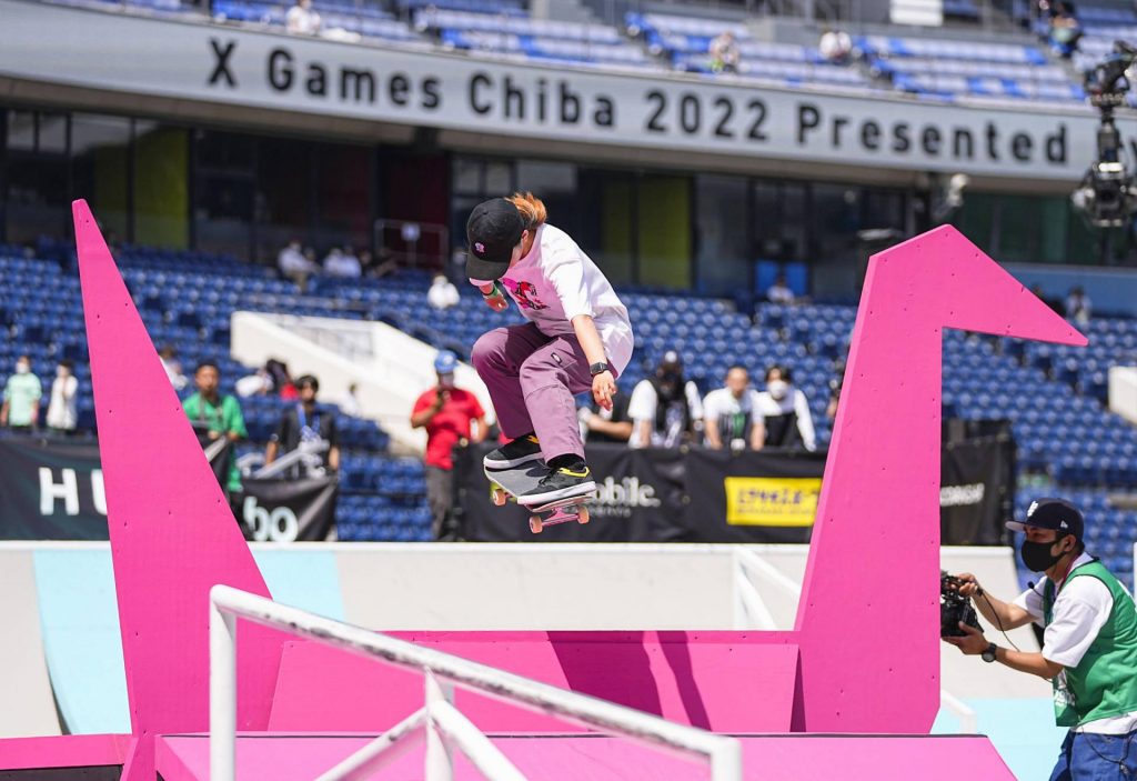 Rim Nakamura (JPN), APRIL 23, 2022 - Cycling : X Games Chiba 2022 BMX Park  Final at ZOZO