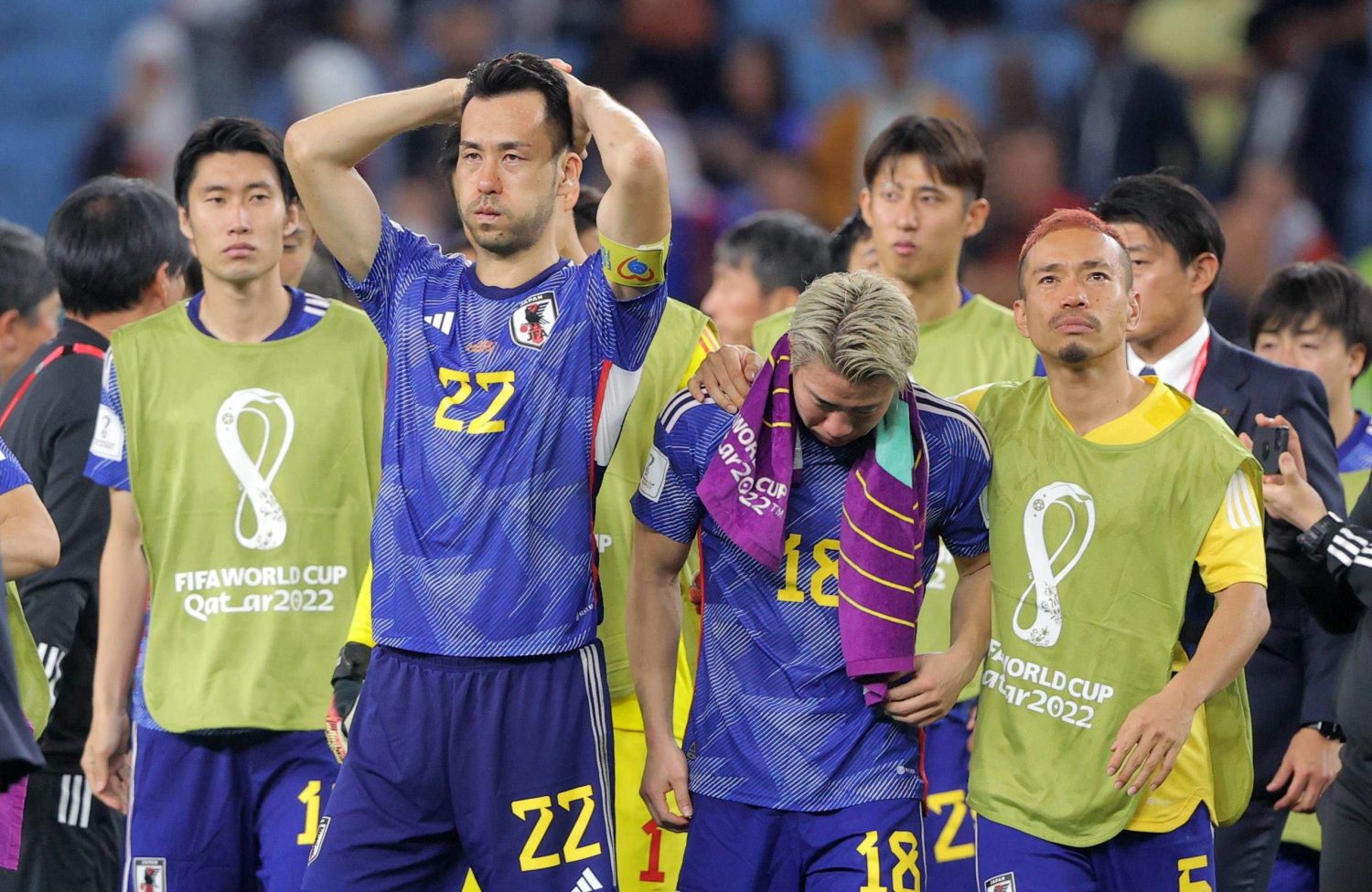 FIFA World Cup 2022 Qatar Japan leads Croatia at half Daizen Maeda