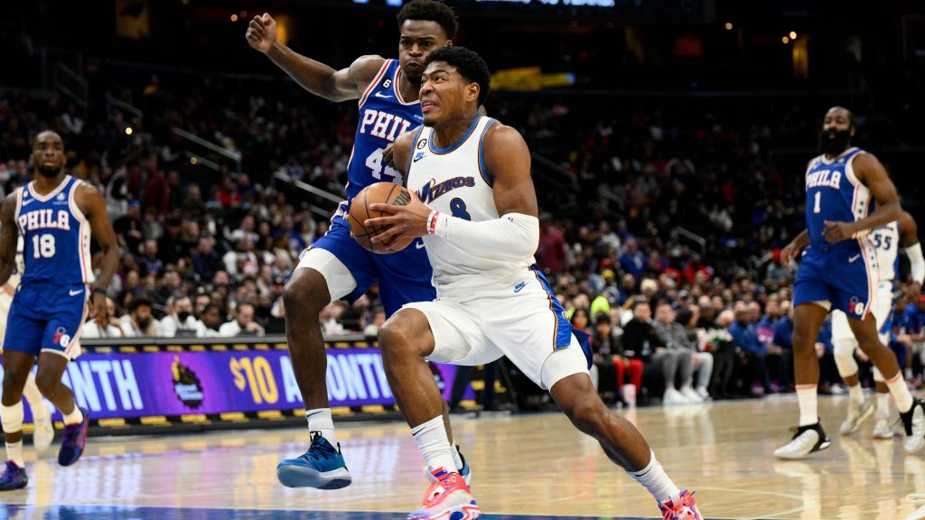 Medium Nike NBA Rui Hachimura #8 Washington Wizards Swingman