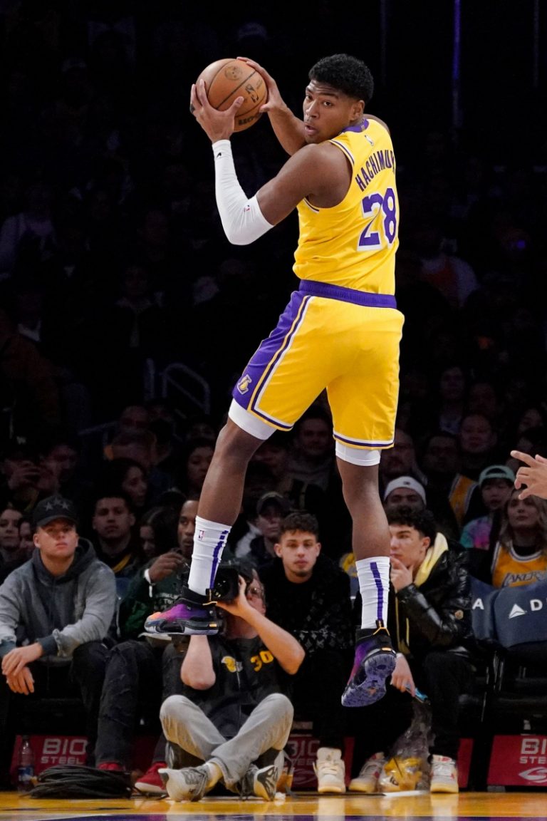 Rui Hachimura Makes A Solid Impact In His Lakers Debut | SportsLook