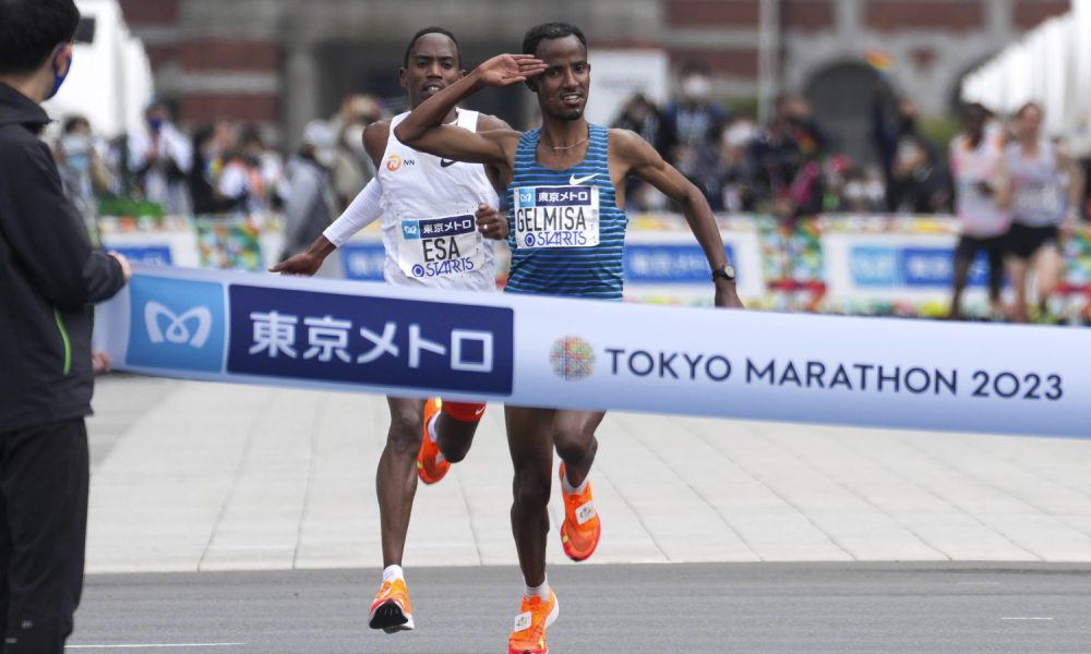 Ethiopian marathon sale runner 196