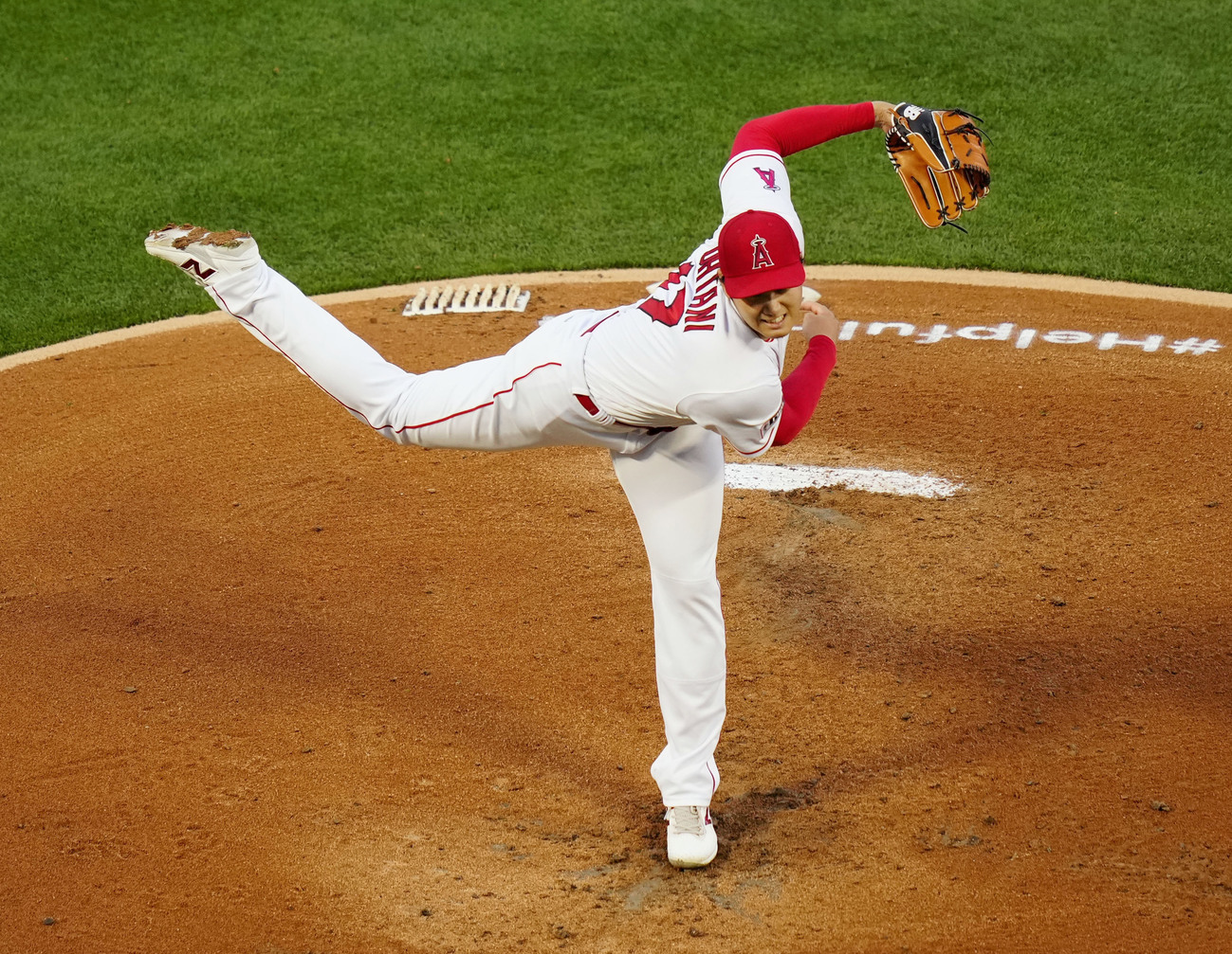 Shohei Ohtani Los Angeles Angels 2023 City Connect Pitching