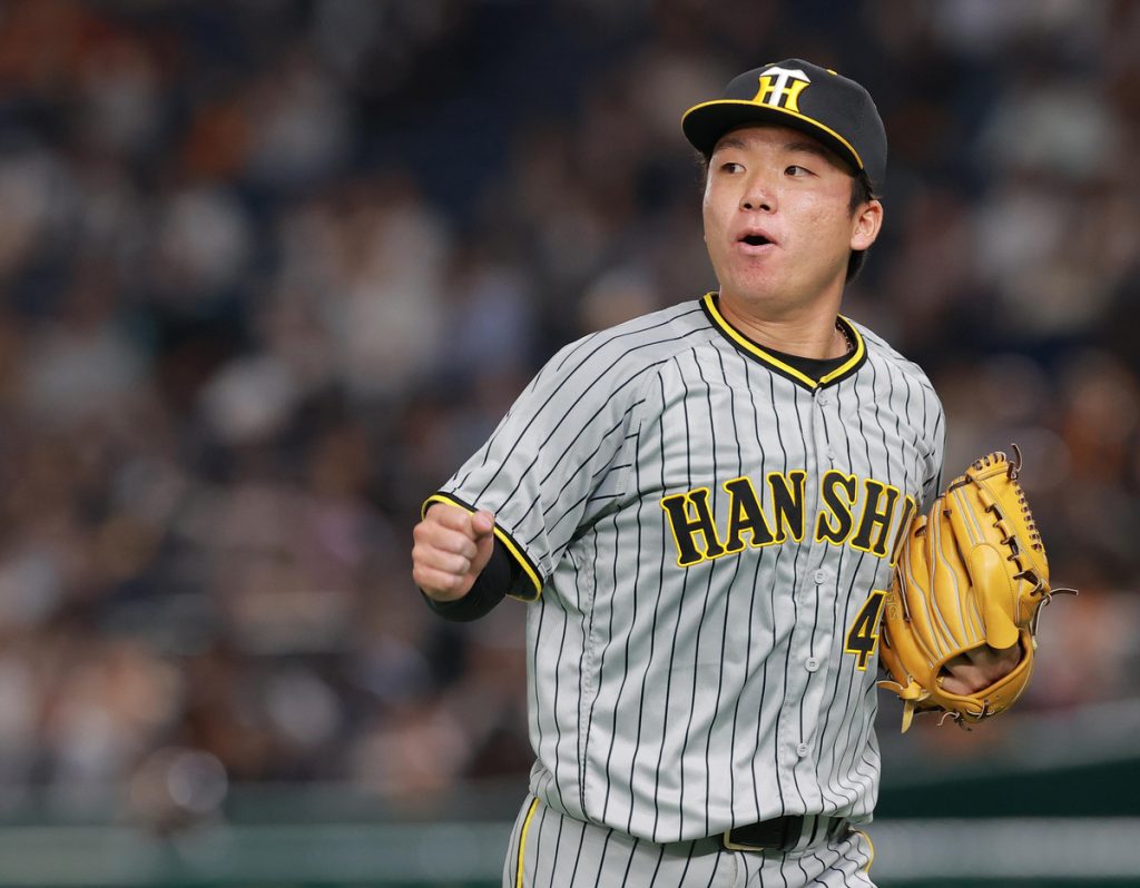 Hanshin Tigers rookie Shoki Murakami nearly perfect again in win