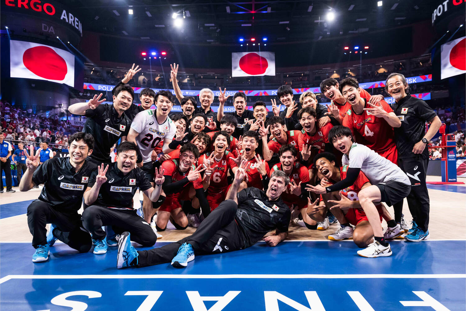 Japan Earns Bronze Medal in Mens Volleyball Nations League SportsLook