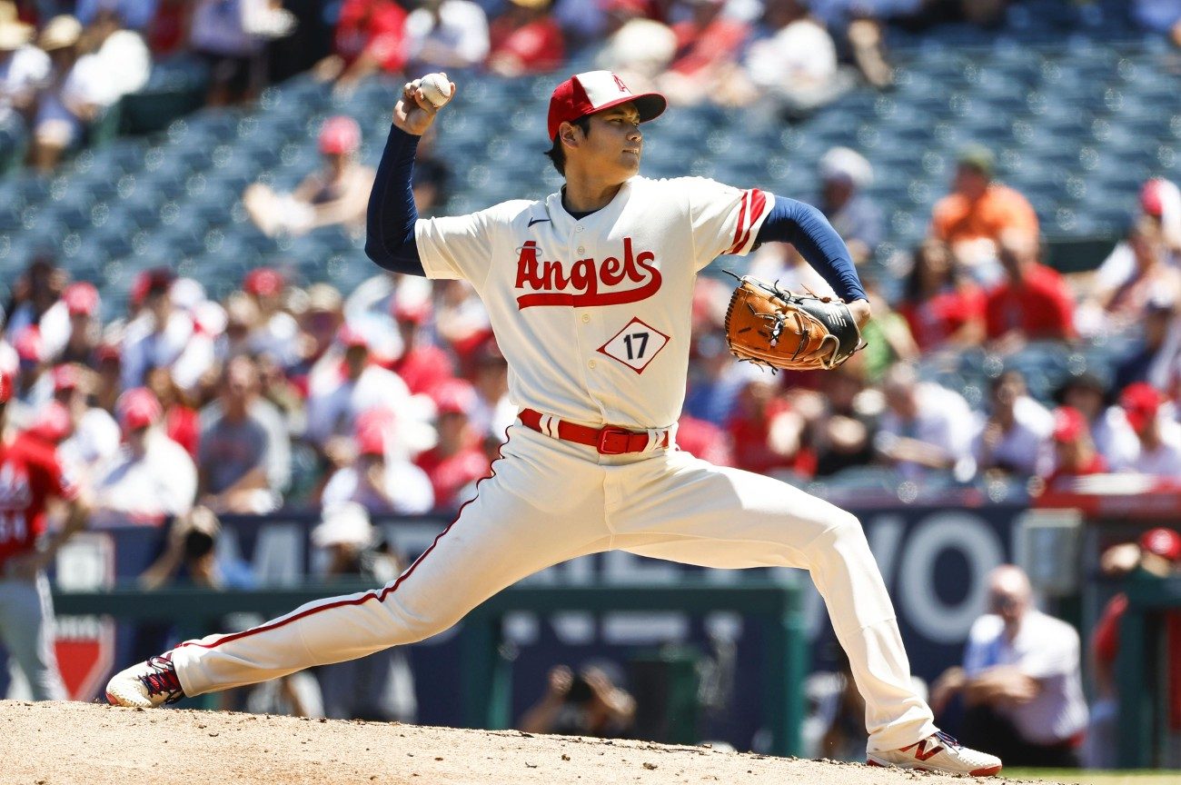 Shohei Ohtani leaves the mound abruptly in 2nd inning after 26 pitches for  the Angels