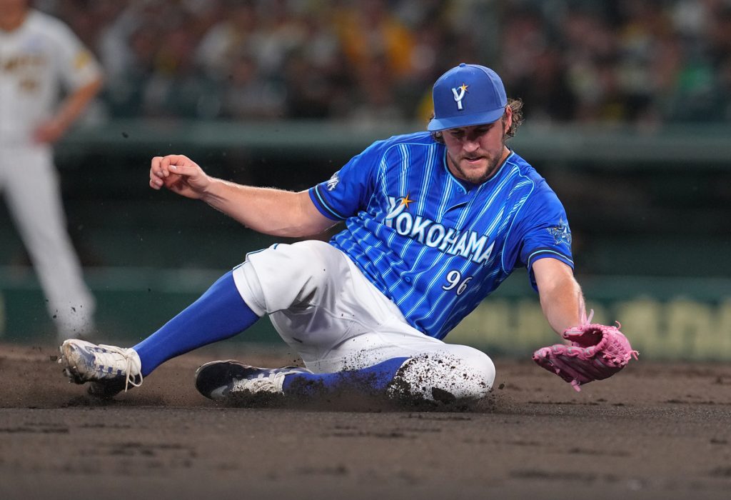 Trevor Bauer, shunned by MLB, makes Japanese baseball debut