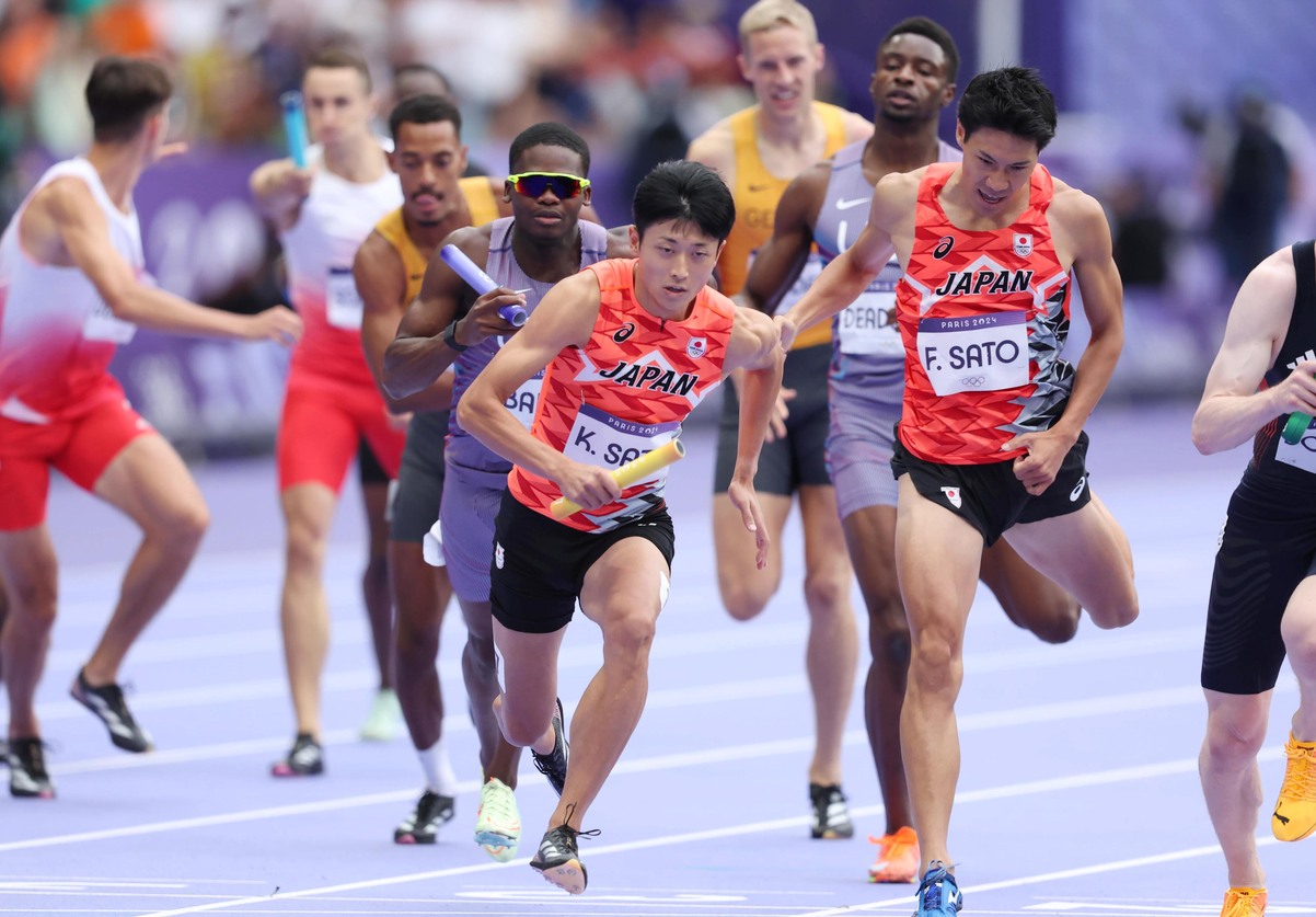 Olympic Roundup Japan Makes National Record in the 4x400Meter Relay