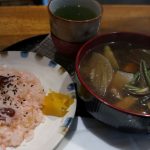 Whale soup served in Hakodate