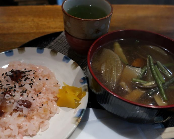 Whale soup served in Hakodate