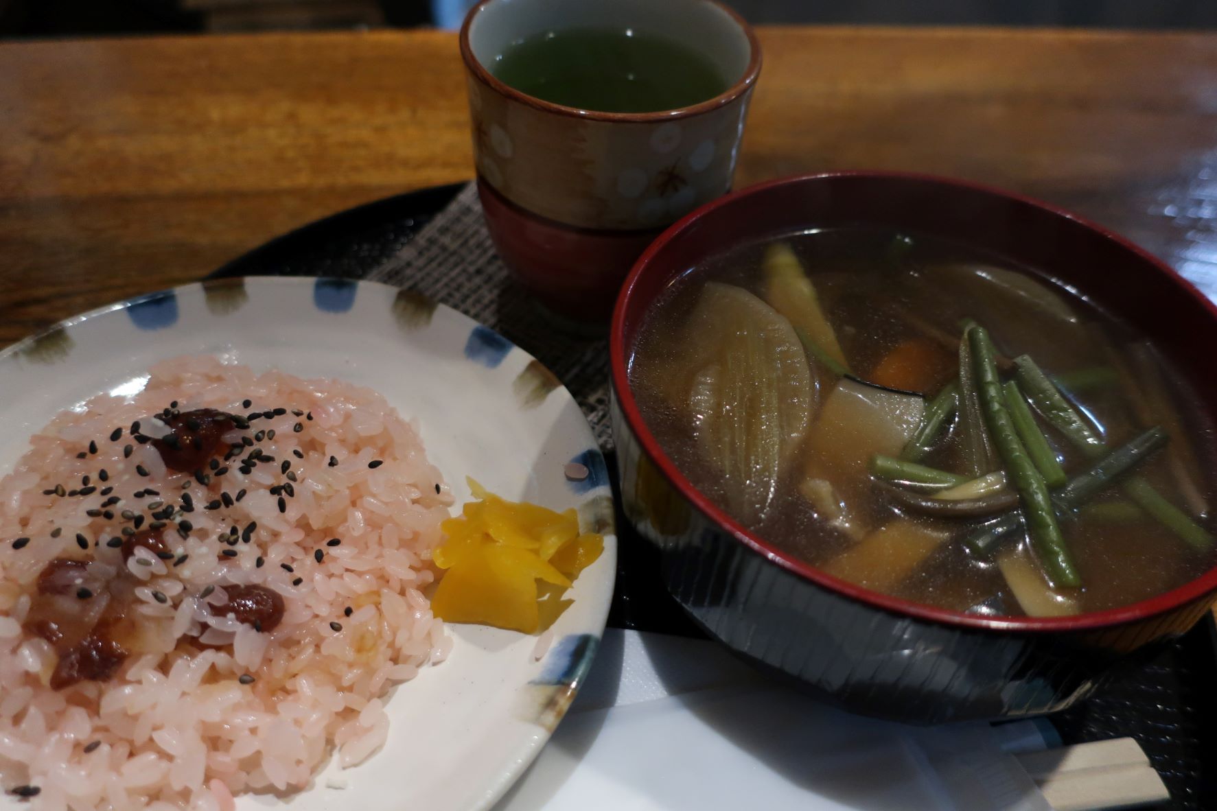 Whale soup served in Hakodate